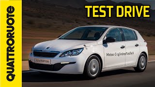 Peugeot 308 eHDI 2014 Test Drive [upl. by Ahsatsana419]