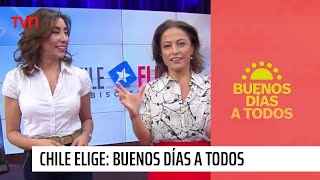 Carmen Gloria Arroyo y Constanza Santa María dieron inicio a quotChile Elige Buenos días a todosquot [upl. by Haibot108]