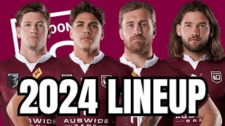 My 2024 Queensland Maroons Lineup For State Of Origin [upl. by Yahsed501]