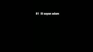 81 ili sayan adam [upl. by Ykceb163]