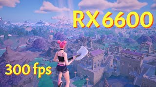 RX 6600  Ryzen 5 3600  Fortnite Chapter 5 Season 2 [upl. by Eelra]