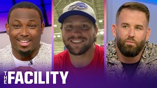 Josh Allen on postStefon Diggs era Super Bowl aspirations Caleb Williams Rodgers  THE FACILITY [upl. by Ennyrb]