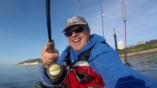 Eastbourne Bass Kayak Fishing Session [upl. by Rubliw]