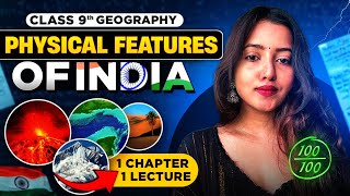 PHYSICAL FEATURES OF INDIA FULL CHAPTER  CLASS 9 GEOGRAPHY  SHUBHAM PATHAK class9 sst [upl. by Eelime630]