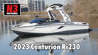 2023 Centurion Ri230  Charcoal  On Water  N3 Boatworks [upl. by Midge546]