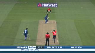 Highlights  England v Sri Lanka NatWest T20 Sri Lanka innings [upl. by Esirehc]