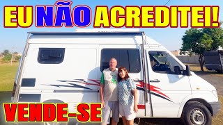 MOTORHOME VENDIDA SPRINTER CONSERVADONA NÃO ACREDITEI NO VALOR QUE PEDIU [upl. by Worra]