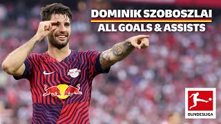 Dominik Szoboszlai  All Goals amp Assists in the Bundesliga Ever [upl. by Uzia]