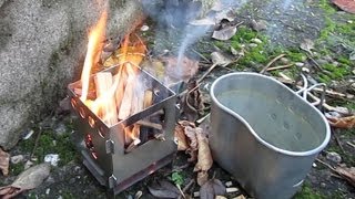 Bushbox Outdoor Stove [upl. by Neroled850]