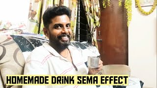 Homemade Natural Anti Oxidant Drink Sema Effect Kaarthik Pillais Funtastic Time Vlog [upl. by Edeline]