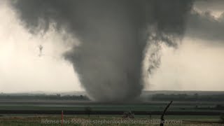 INCREDIBLE Langley Kansas EF4 tornado [upl. by Whalen]