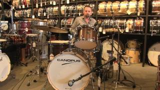 Canopus RFM Maple Drum Set 221316 [upl. by Amalia]