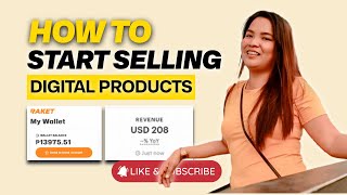 How to Start Digital Product Selling  Philippines  Passive Income [upl. by Housen]