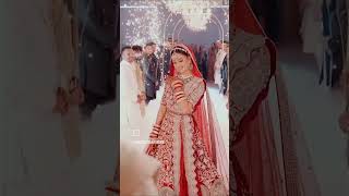 Tune kya kiya asarbride entry dancebride dancewedding dancetrending shortby shortsbridal fun [upl. by Iniffit]