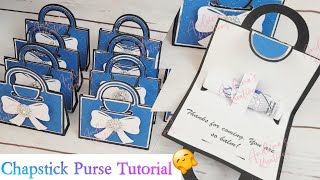 How To make Chapstick Purses  Lipbalm Purse  Silhouette Studio Tutorial [upl. by Ari]