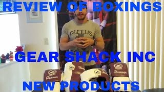 In Depth Review of Gear Shack INC NEW CUSTOM Boxing GEAR [upl. by Navaj575]