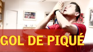 ESPAÑA 1  0 REPÚBLICA CHECA Roncero se volvió loco con el gol de Piqué [upl. by Leciram412]