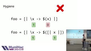 MuniHac 2018 Keynote Beautiful Template Haskell [upl. by Llerrem]