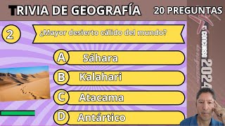 quotDesafío COMIPEMS ¡Pon a Prueba Tu Conocimiento de Geografíaquot [upl. by Corvin]