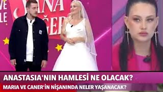 MARİA CANER NİŞAN YAPTILAR SEDA SAYAN STÜDYOYA GELDİ MELEK HANIM NELER YAPTI ORTALIĞI YIKTI ŞOK OLAY [upl. by Irrehs604]