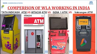 COMPARISON OF TATA INDICASH ATM Vs HITACHI Vs INDIA 1 VS VAKRANGEEएटीएम प्लान की तुलना [upl. by Gibby]