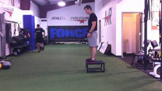 Max Effort Plyometrics Depth Jumps [upl. by Allis]