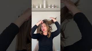 Halo Hair Extensions Tips  Placing your halo when you have finethin hair [upl. by Iraam]