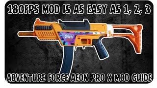 Easy 180 FPS spacer mod overview for the Aeon pro x [upl. by Jovitta546]