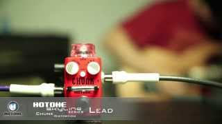 Hotone Chunk Distortion Pedal demonstration by Guitarcube [upl. by Mccready852]