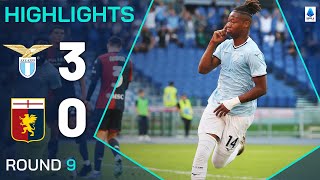 LAZIOGENOA 30  HIGHLIGHTS  Comfortable home win for Lazio  Serie A 202425 [upl. by Magnolia411]