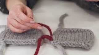 Mattress Stitch on Stocking Stitch [upl. by Valleau]