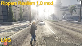 Gta 5  Rippers Realism Mod Comparison Video [upl. by Morganica]