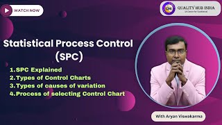 Statistical Process Control SPC  Types of Control Charts  Core Tool [upl. by Anahsit]