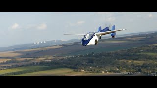 飛行汽車原型 AeroMobil 30 全程拍攝陸空飛行實測視頻  AeroMobil 30：Flying Car Prototype Real Flight  時間邊界 [upl. by Onek]