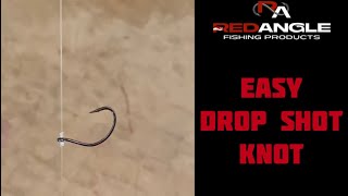 How To Tie A Drop Shot Knot  Quick And Easy [upl. by Mcafee]