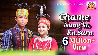 Chame Nangko Kasara  Mittel Rongdi  Luxmi Thigidi  Garo Romantic Song  Simsang Sambao [upl. by Oner]