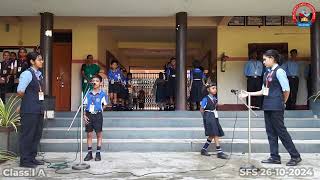 St Francis School Vadakkencheryy Morning Assembly 26102024 [upl. by Adas]