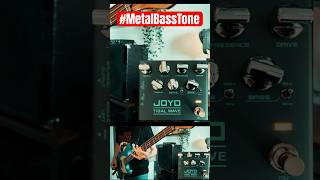 Metal Bass Tone SansAmp JOYO Tidal Wave Bass Preamp Pedal Sandberg metalbass sansamp basspedals [upl. by Corilla869]