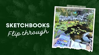 Sketchbooks Flipthrough [upl. by Einad]