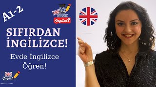 Başlangıç Seviyesi İngilizce DERS 1  Evde İngilizce Öğren [upl. by Raffaj32]