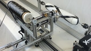 XWinder Filament Winder Model 2X23 and 4X23 [upl. by Jandy915]