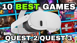 TOP 10 VR GAMES OF 2023 ON THE QUEST 2 amp QUEST 3 [upl. by Rehc]