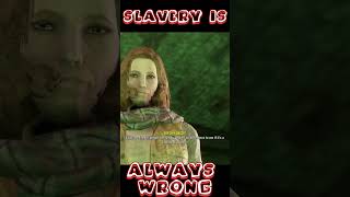 SLAVERY IS WRONG fallout4hype gaming fallout4 gameplayfallout [upl. by Nert]