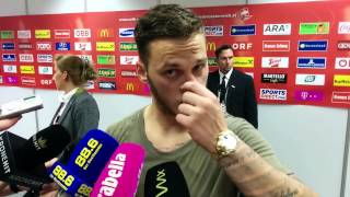 Interview Marko Arnautovic nach Österreich vs Schweden Video [upl. by Mendelson]