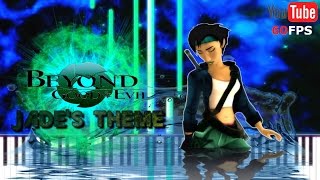 Synthesia Beyond Good amp Evil  Jades Theme quotPianoquot 1080p 60 FPS [upl. by Tteirrah]