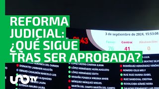 Proceso de aprobación de la reforma judicial ¿Qué sigue en la agenda legislativa [upl. by Tnilk]