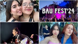 bau fest’24 vlog 💞🎶🏫 bahçeşehir üniversitesi festivali vlog 💗🥳🎸 hande yener konseri 👩🏻‍🎤 [upl. by Saraiya]