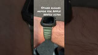 Spigen Rugged Armor Designed for Apple Watch Ultra 49mm Case  Black [upl. by Elish]