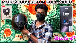 MY MOTOVLOG SETUP FULL VIDEO FRIENDS DONT MISS💖✨ [upl. by Janet]