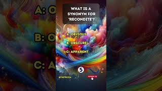 Synonym Trivia Quiz How many can you answer trivia quiz fyp shortz quizgame synonyms foryou [upl. by Launam]